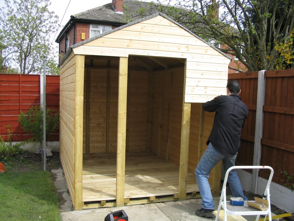 How To Build A Shed On Skids â€