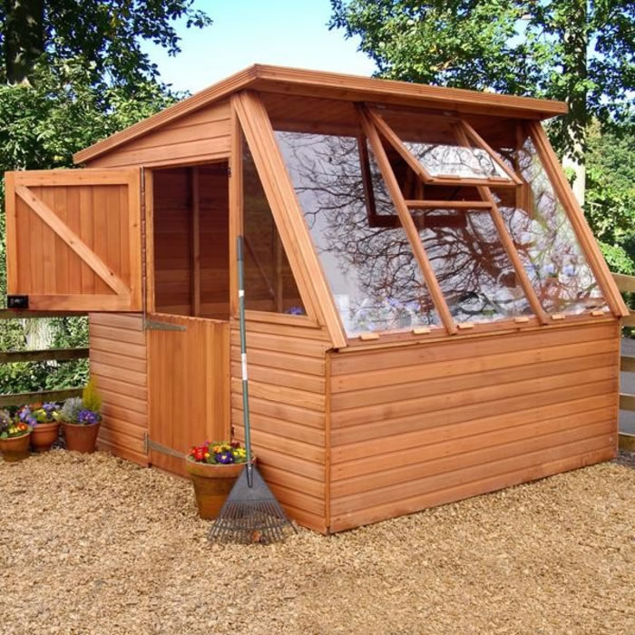 Plan Your Greenhouse Shed for Extra Space for Storing 