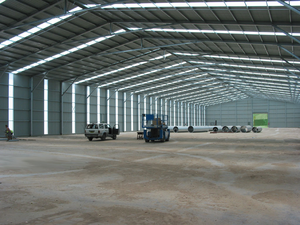 Construction Industrial Shed