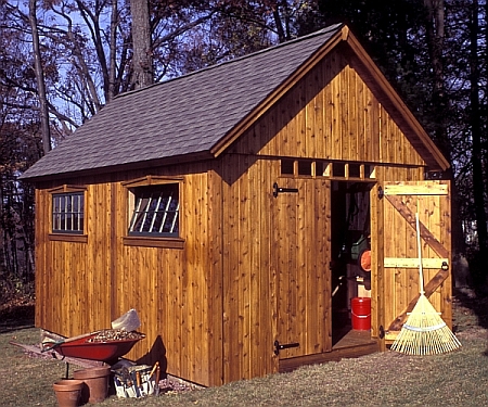 Simple Shed Plans in Building Your Own Outdoor Sheds  Cool Shed 