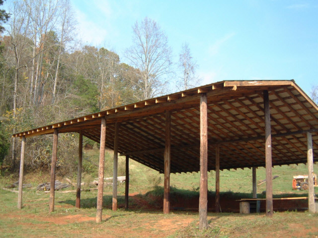 Pole Barn Shed