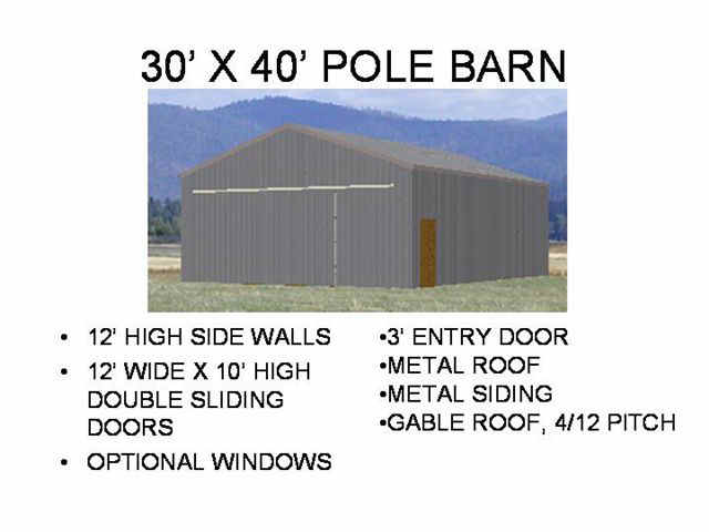 Pole Shed Designs