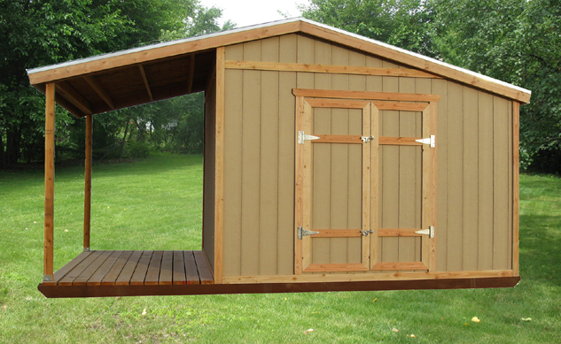 ... Shed Plans With Porch – Build a Garden Storage Shed | Cool Shed