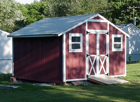 Wooden Storage Shed Plans