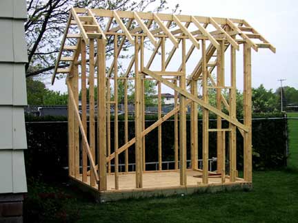 Free Saltbox Storage Shed Plans