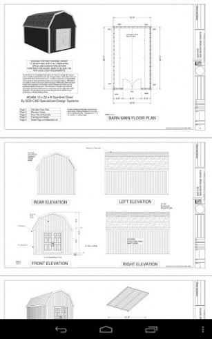 12×32 Shed Plans