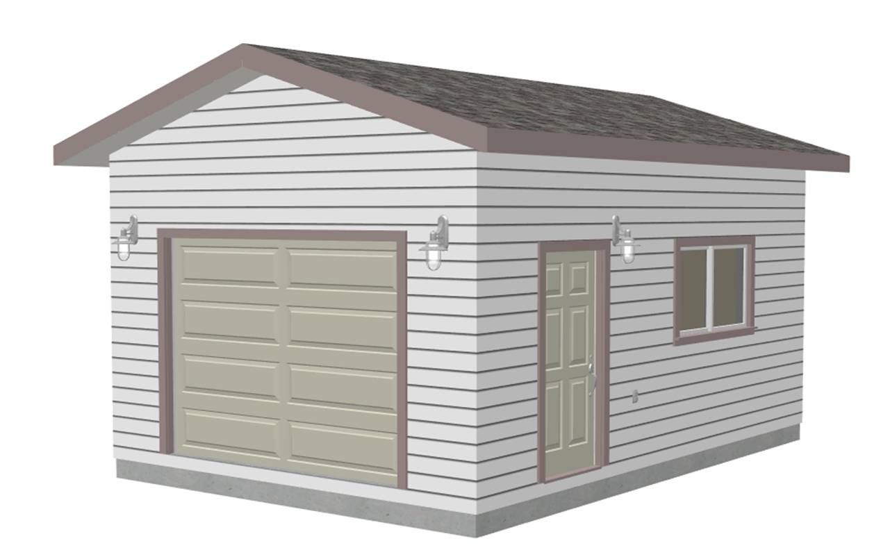 14 x 20 shed plans