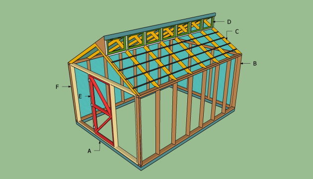 Free 10 X 14 Shed Plans : Shed One Stone Rapid – Cool Shed ...