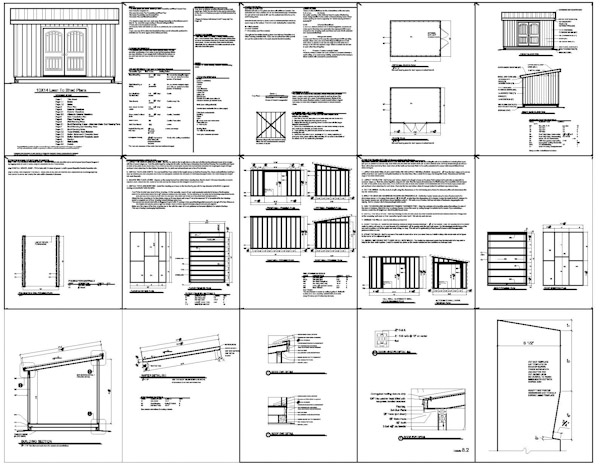 Shed Plans 10x16 : Garden Shed Plans - Building Your Own Garden Shed