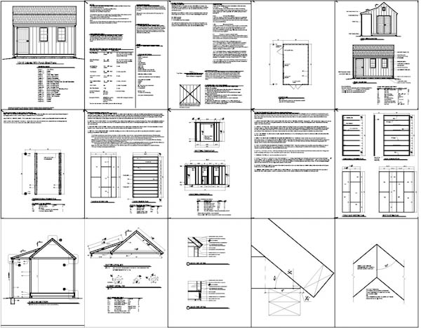 Shed Plans 10×16