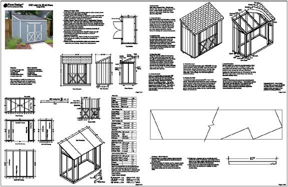 Shed Plans 4 X 8